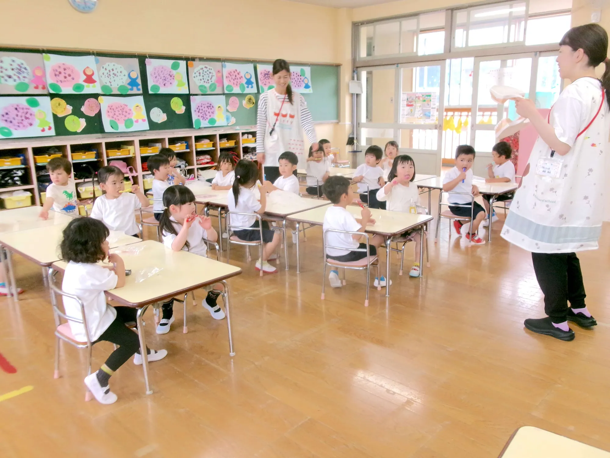 大洞こども園の保育室
